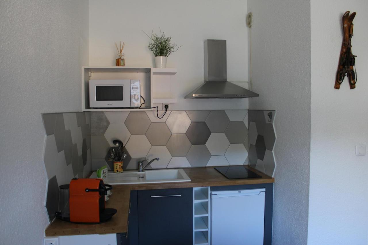 Studio Isard, Wifi Et Parking Gratuit, Navette Gratuite Au Pied De La Residence, Possibilite Forfait Menage Et Location Linge De Lit Et Toilette, A 10 Minutes A Pied Du Centre Ville Font-Romeu-Odeillo-Via Ngoại thất bức ảnh